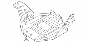 Battery tray BMW 5 G30 17-23