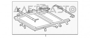 Sunroof Assembly Toyota Highlander 08-13