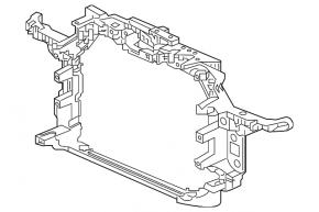 TV panel radiator Honda CRV 20-22 hybrid