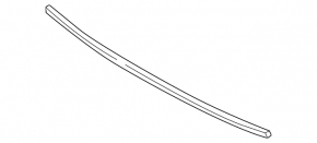 Upper windshield molding for Lexus ES 19-26