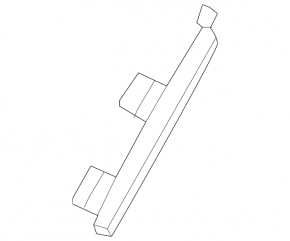 Front bumper reflector, right, Kia Sorento 21-24 HEV, PHEV