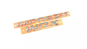 Emblem inscription IMPREZA WRX trunk door Subaru Impreza WRX GH 08-14 5d