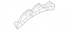 Front left fender arch lining bracket for Mazda CX-3 16-21