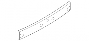 Mazda 6 rear bumper absorber 13-21 usa broken guide