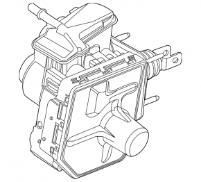 Vacuum booster Ford Explorer 20- electric with ABS