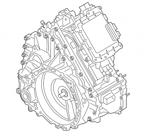 Ford Escape MK4 2020 Plug-In CVT AWD Automatic Transmission Assembly