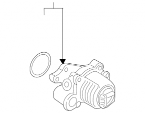EGR valve VW Jetta 19-21 1.4T