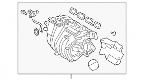 Toyota Camry V70 18-24 Hybrid Intake Manifold