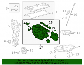 Intake manifold Lexus ES300h 19-