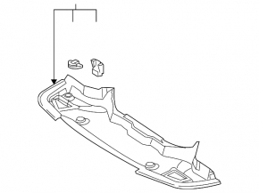 Mercedes W211 AWD front engine guard