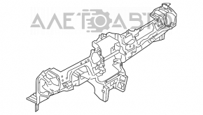 Under-torpedo pipe reinforcement frame Mini Cooper Clubman R55 07-14