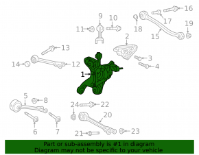 Rear left axle Honda Clarity 18-21 usa