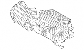Heater assembly BMW X3 G01 18-21