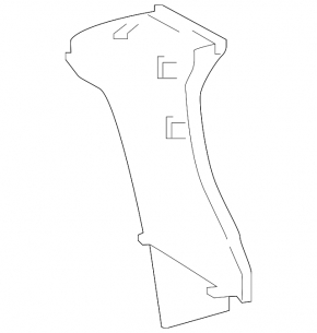 Outer wing light cover rear left Toyota Prius 50 Prime 17-22
