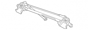 Wiper trapezoid with motor Mitsubishi Eclipse Cross 18-24