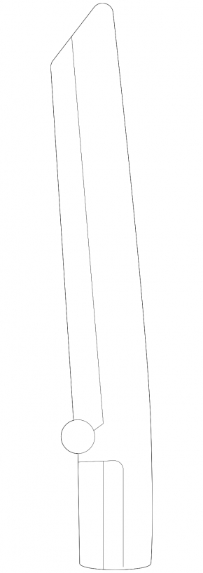 Door trim, front left side, Chevrolet Equinox EV 24-26
