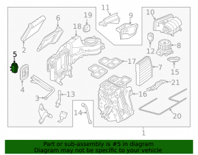 Infiniti QX30 17- Air Conditioner Heater Valve