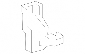Rear Bumper Fastener Left Lower Buick Encore 13-19