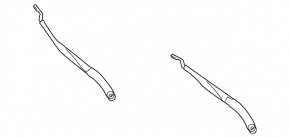 Right wiper arm for Kia Optima 16-20