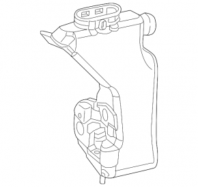 Mercedes W213 E 17-23 Windscreen Washer Reservoir