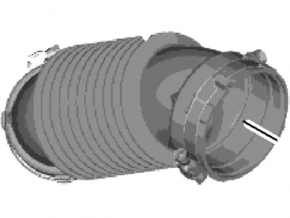 Air duct for manifold Ford Fiesta 11-19 1.6