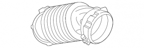 Air duct for manifold Ford Fiesta 11-19 1.6
