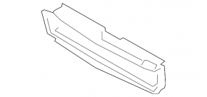 Lower radiator deflector for Ford C-max MK2 13-18