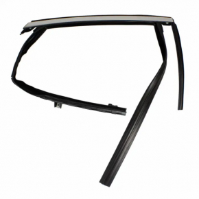 Lincoln MKZ 13-16 rear right door glass guide without molding and seal