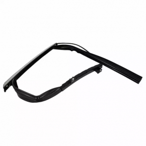 Lincoln MKZ 13-16 rear right door glass guide without molding and seal