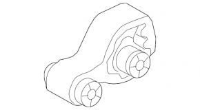 Engine mount rear Mazda CX-5 13-16 AWD