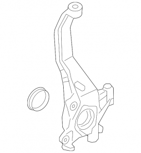 Front right axle shaft Volvo XC90 18-26