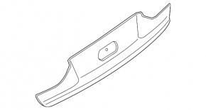 Trunk lid trim BMW 7 G11 G12 20-22 rest
