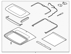 Sunroof Assembly Hyundai Veloster 12-14