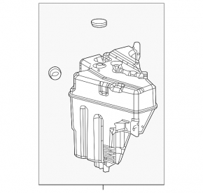 Lexus LX 22-26 Windscreen Washer Reservoir