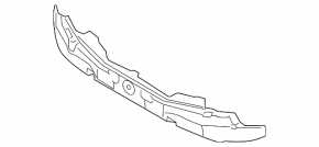Kia Optima 2014-2016 Hybrid Front Bumper Absorber