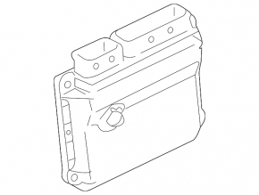 Block ECU engine computer Toyota Sienna 18 3.5 AWD