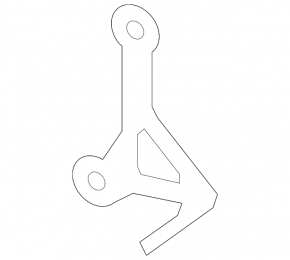 Bracket of the inlet pipe right Porsche Panamera 10-16 upper AWD 4.8