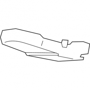 Rear light Ford Escape MK3 13-19 gray, without sunroof