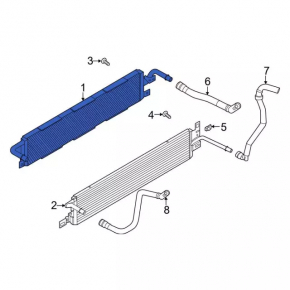 Radiator cooling water Ford Escape MK4 20-