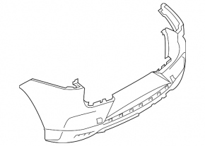 Jaguar I-Pace 19-20 rear bumper for parking