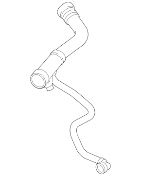 Upper cooling hose BMW 4 F32/33/36 14-16 N26 M Pack