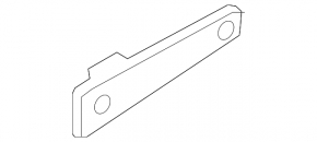 Front Exhaust Pipe Bracket BMW F30 16-18 PHEV