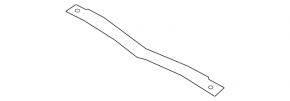Bracket middle part of exhaust pipe BMW 5 F10 11-16 3.0T