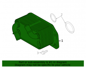 Volvo S60 15-18 Engine Oil Cooler