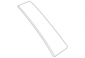 Door trim side rear left rear Volvo V60 15-18