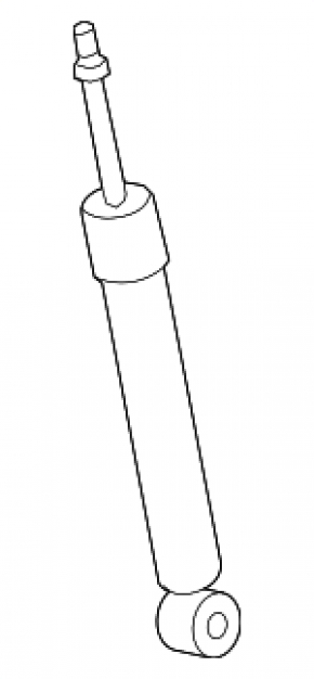 Rear right shock absorber Toyota RAV4 Prime 21-25 AWD