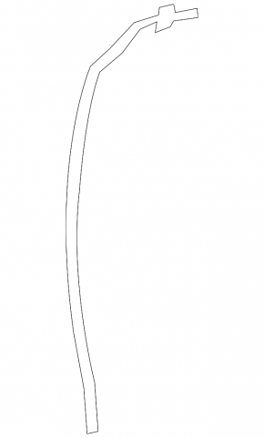 Front door seal, rear left, Lexus ES250 ES300h ES350 19-26