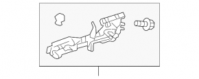 Front right door handle mechanism Toyota Rav4 13-18