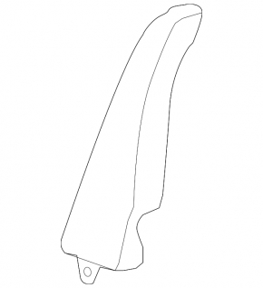 Right side seat trim for Toyota Prius 2009 (gray)