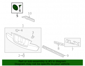 Acura ILX 13-18 Trunk Lid Emblem